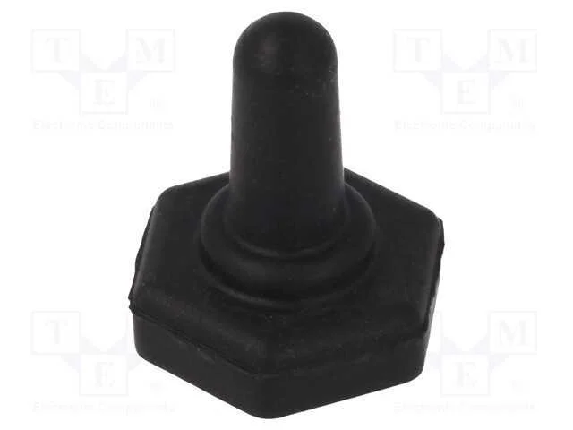 Waterproof Cover, Screw, Mat: Neoprene Rubber, Body: Black, Mta