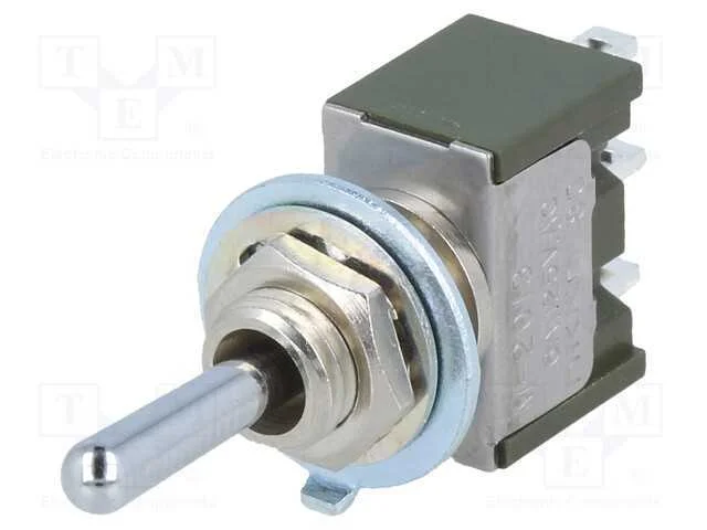 Interruptor: de Alavanca, Pos: 3, Spdt, On-Off-On, 6a/125vac, M20