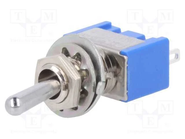 Interruptor: de Alavanca, Pos: 3, Sp3t, On-Off-On, 6a/125vac, 1kv