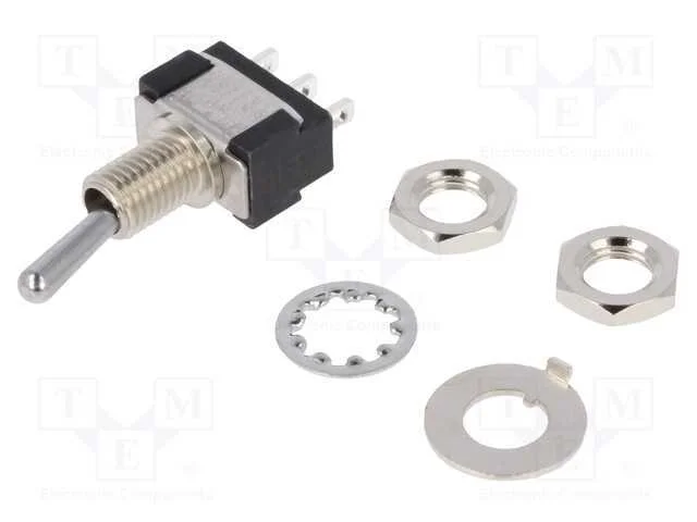 Interruptor: de Alavanca, Pos: 2, Spdt, On-On, 6a/125vac, 6a/6vdc
