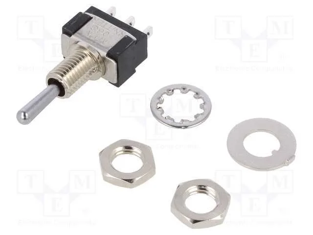 Interruptor: de Alavanca, Pos: 3, Spdt, (On)-Off-(On), 6a/125vac