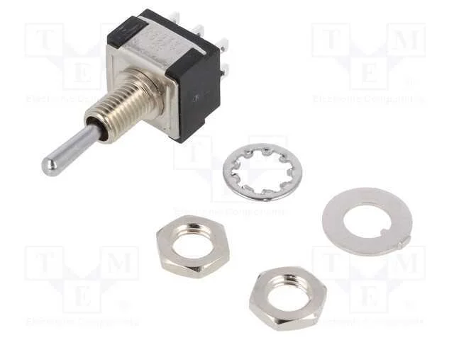 Interruptor: de Alavanca, Pos: 3, Dpdt, (On)-Off-(On), 6a/125vac