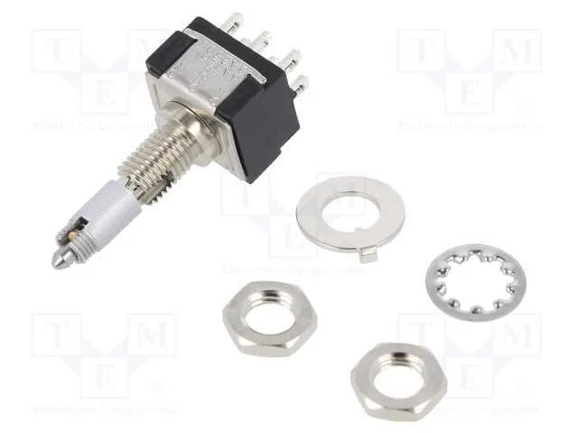 Interruptor: de Alavanca, Pos: 3, Dpdt, On-On-On, 6a/125vac, 20mo