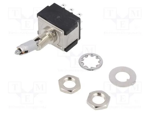 Interruptor: de Alavanca, Pos: 2, 3pdt, On-On, 6a/125vac, 6a/6vdc