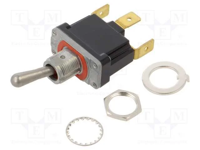 Interruptor: de Alavanca, Pos: 2, Spdt, On-On, 25a/24vdc, -40&divide;85c