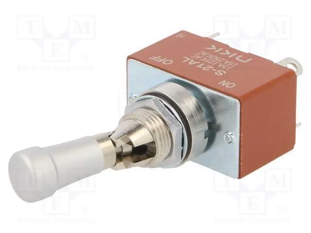 Interruptor: de Alavanca, Pos: 2, Dpst-Nc, On-Off, 15a/250vac, S