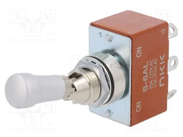 Interruptor: de Alavanca, Pos: 2, Dpdt, On-On, 10a/250vac, -10&divide;70c
