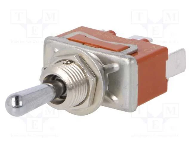 Interruptor: de alavanca, Pos: 3, SP3T, ON-OFF-(O.