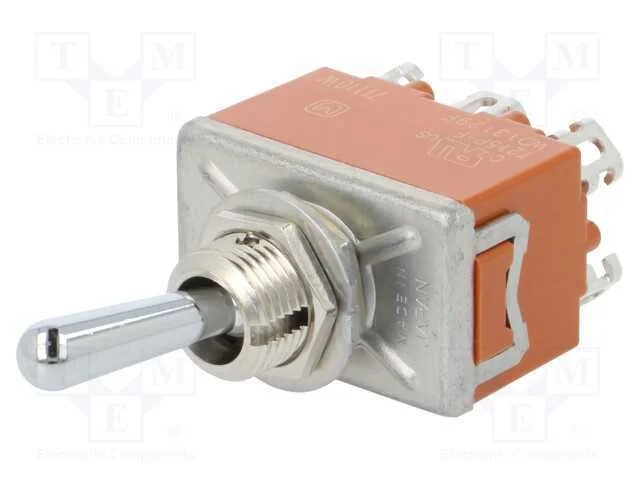 Interruptor: de Alavanca, Pos: 3, Dp3t, On-Off-On, 15a/250vac
