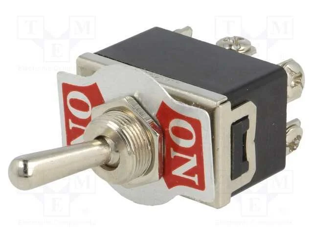 Interruptor: de Alavanca, Pos: 2, Dpdt, On-On, 10a/250vac, -25&divide;85c