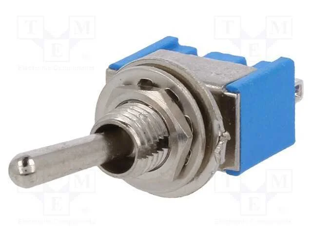 Interruptor: de alavanca, Pos: 3, SP3T, ON-OFF-ON.