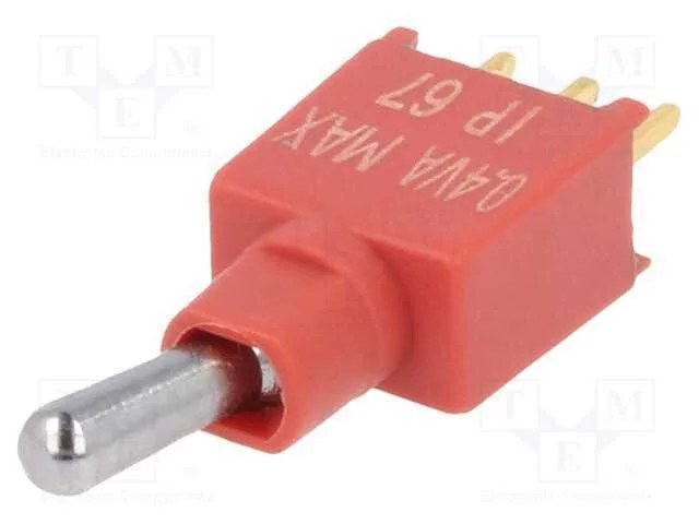 Interruptor: de Alavanca, Pos: 2, Spdt, On-On, 0,4a/20vdc, -30&divide;85c