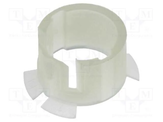 Securing clip, on panel