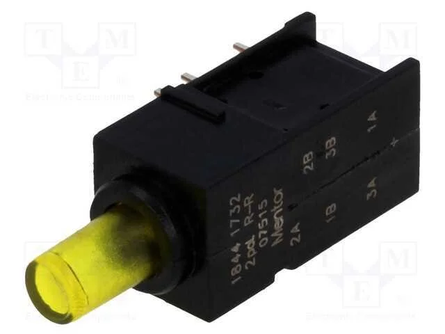 Interruptor: de press&atilde;o, Pos: 2, DPDT, 0,5A/60VAC.