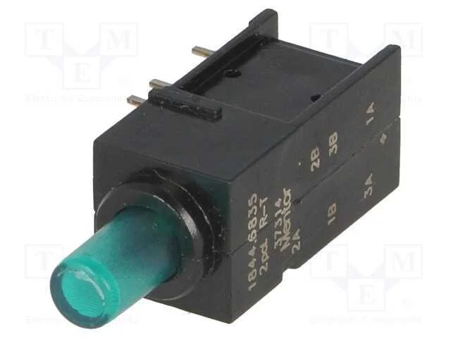 Interruptor: de press&atilde;o, Pos: 2, DPDT, 0,5A/60VAC.