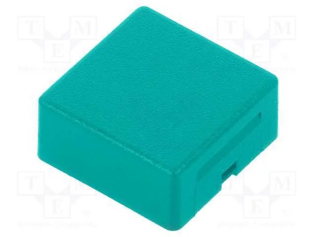 Tecla, s&eacute;rie AML, quadrada, 15x15mm, verde, AML