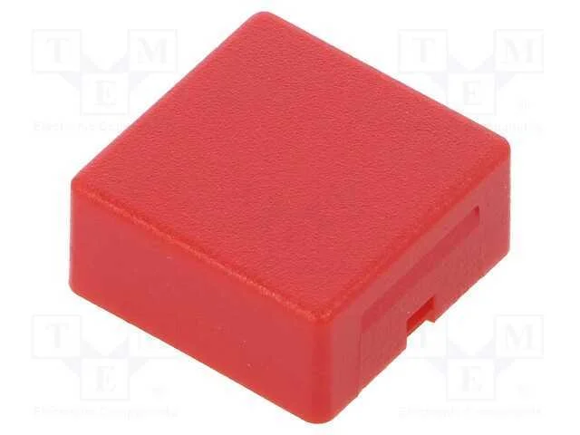 Tecla, s&eacute;rie AML, quadrada, 15x15mm, vermelho, AML
