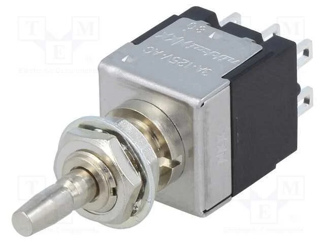 Interruptor: de press&atilde;o, Pos: 2, DPDT, 3A/250VAC,.