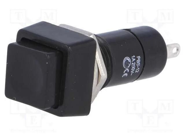 Interruptor: de Press&atilde;o, Pos: 2, Spst-No, 1a/250vac, Off-On, 12mm