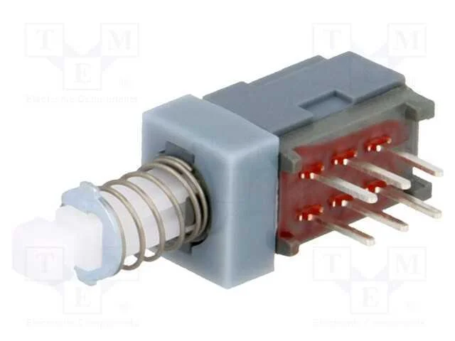 Interruptor: de press&atilde;o, Pos: 2, DPDT, 0,1A/30VDC.