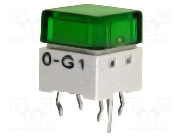 Interruptor: de Teclado, Pos: 2, Spst-No, 0,05a/24vdc, Verde, Led