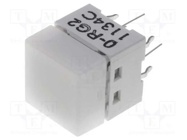 Interruptor: de Teclado, Pos: 2, Spst-No, 0,05a/24vdc, Branco, Led