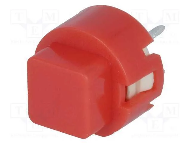 Interruptor: de Teclado, Pos: 2, Spst-No, 0,01a/32vdc, Vermelho