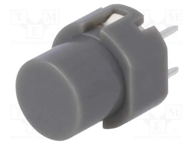 Interruptor: de Teclado, Pos: 2, Spst-No, 0,01a/32vdc, Cinzento