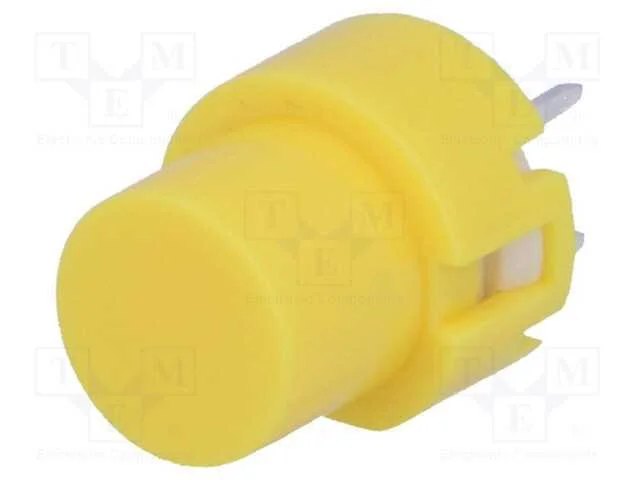 Interruptor: de Teclado, Pos: 2, Spst-No, 0,01a/35vdc, Amarelo, Tht
