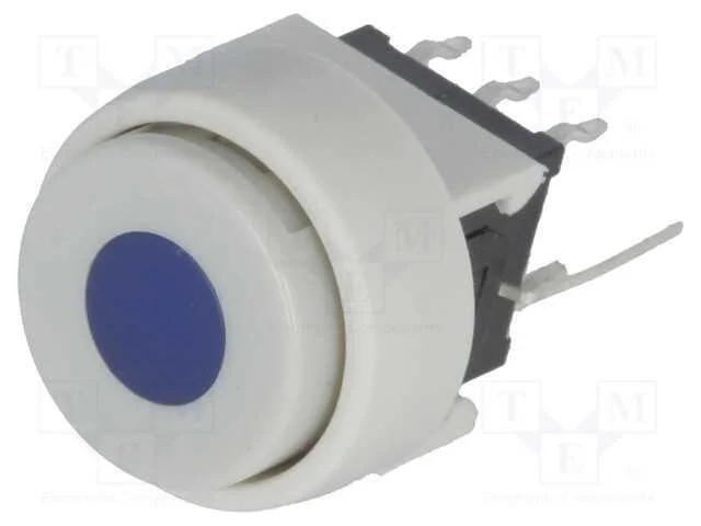 Interruptor: de Teclado, Pos: 2, Dpdt, 0,1a/30vdc, Branco, Led, Azul