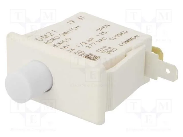 Interruptor: de Porta, Pos: 2, Spdt, 10a/125vac, Branco, No Painel