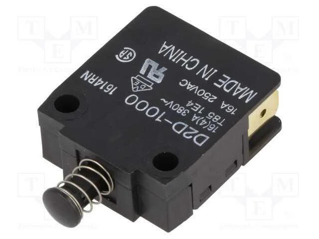 Interruptor: de Porta, Pos: 2, Spst-No + Spst-Nc, 16a/250vac, D2d