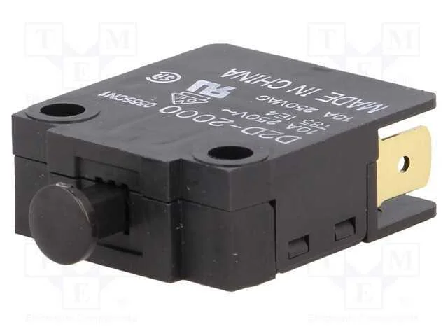 Interruptor: de Porta, Pos: 2, Spst-No + Spst-Nc, 16a/250vac, D2d