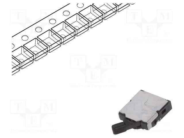 Interruptor: do sensor, Pos: 2, SPST, 0,01A/5VDC,.