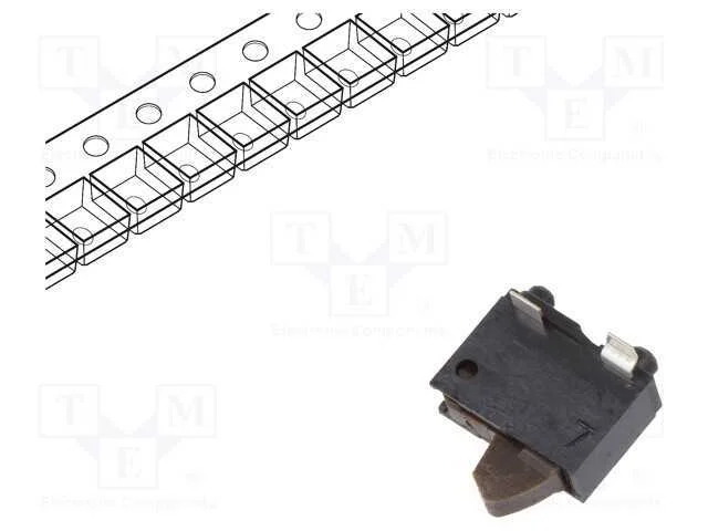 Interruptor: do sensor, Pos: 2, SPST, 0,01A/5VDC,.