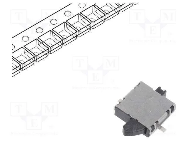 Interruptor: do Sensor, Pos: 2, Spst, 0,01a/5vdc, 500mo, 0,39n