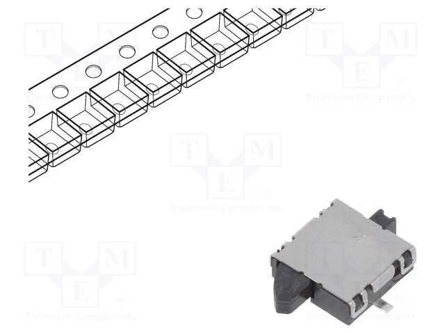 Interruptor: do sensor, Pos: 2, SPST, 0,01A/5VDC,.