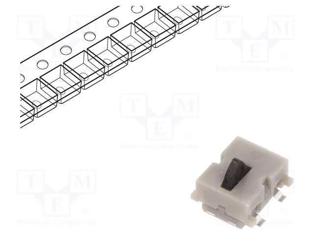 Interruptor: do Sensor, Pos: 2, Spst-No, 0,001a/5vdc, Smt, 100mo