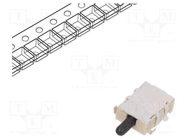 Interruptor: do sensor, Pos: 2, SPST-NC, 0,1A/12V.