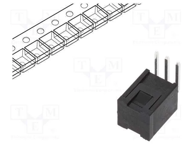 Interruptor: microinterruptor TACT, Pos: 2, SPST,.