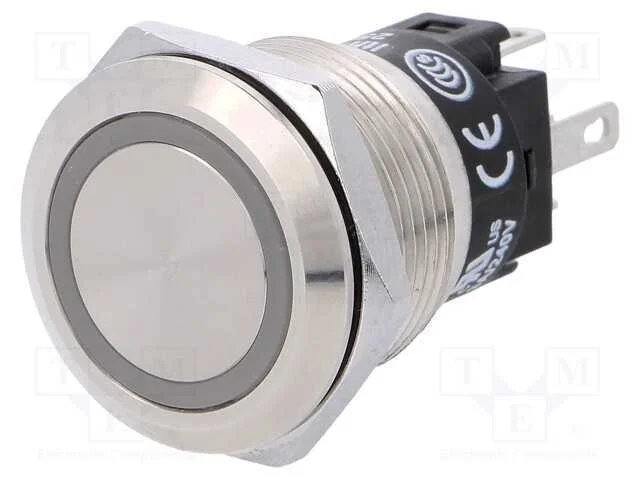 Interruptor: Antivandalismo, Pos: 2, Spdt, 3a/240vac, 3a/240vdc