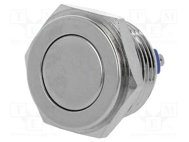 Interruptor: Antivandalismo, Pos: 2, Spst-No, 2a/36vdc, Ip65, 16mm