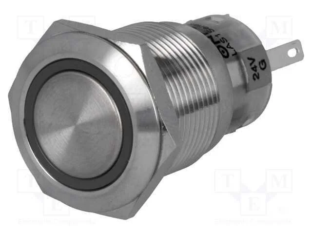Interruptor: Antivandalismo, Pos: 2, Spdt, 0,5a/220vac, 1a/24vdc
