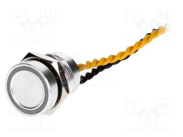 Interruptor: Piezoel&eacute;ctrico, Pos: 2, Spst-No, 0,2a/24vac, Ip68