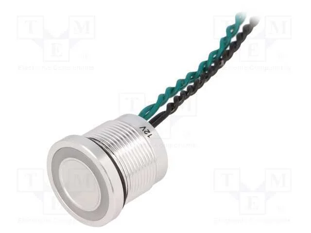 Interruptor: Piezoel&eacute;ctrico, Pos: 2, Spst-No, 0,2a/24vac, Ip68