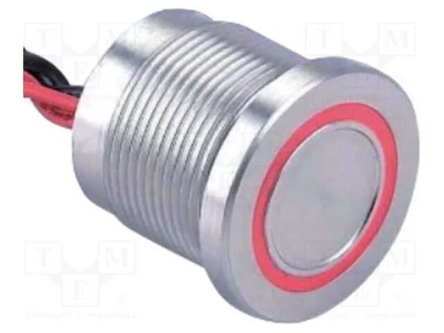 Interruptor: piezoel&eacute;ctrico; Pos: 2; SPST-NO; 0,2A/24VAC; IP68