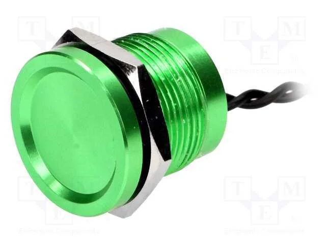Interruptor: Piezoel&eacute;ctrico, Pos: 2, Spst-No, 0,2a/24vac, Ip68