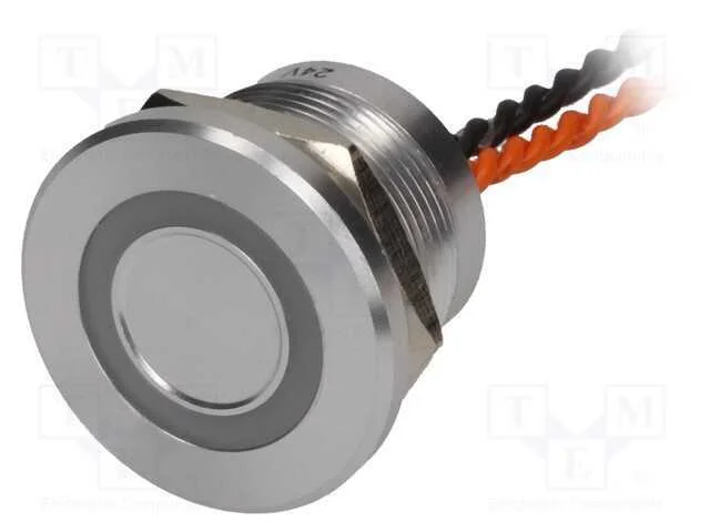 Interruptor: Piezoel&eacute;ctrico, Pos: 2, Spst-No, 0,2a/24vac, Ip68