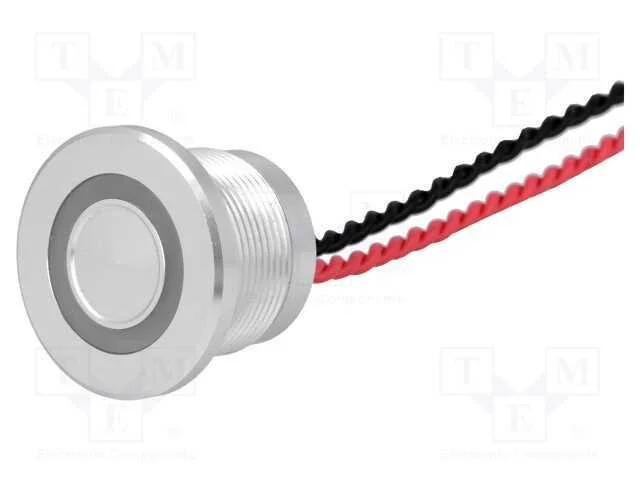 Interruptor: Piezoel&eacute;ctrico, Pos: 2, Spst-No, 0,2a/24vac, Ip68