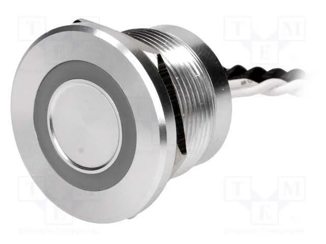 Interruptor: Piezoel&eacute;ctrico, Pos: 2, Spst-No, 0,2a/24vac, Ip68